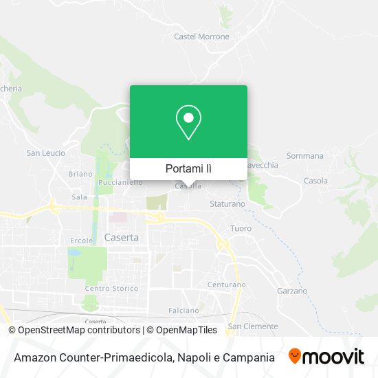 Mappa Amazon Counter-Primaedicola