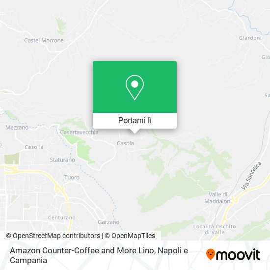 Mappa Amazon Counter-Coffee and More Lino