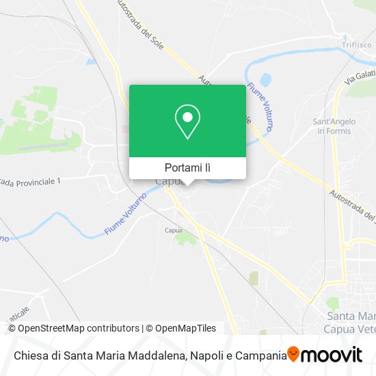 Mappa Chiesa di Santa Maria Maddalena