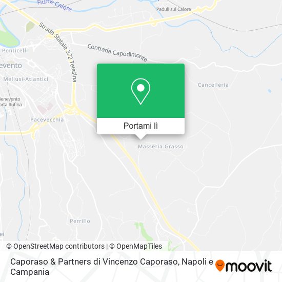 Mappa Caporaso & Partners di Vincenzo Caporaso