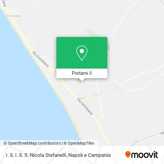 Mappa I. S. I. S. S. Nicola Stefanelli