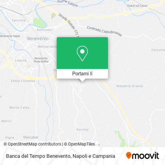 Mappa Banca del Tempo Benevento