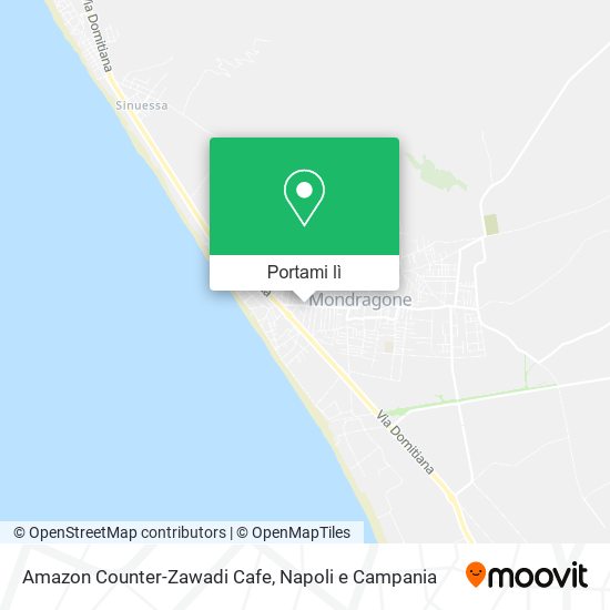 Mappa Amazon Counter-Zawadi Cafe