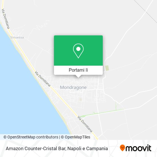 Mappa Amazon Counter-Cristal Bar