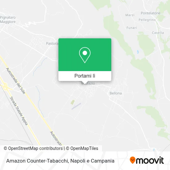 Mappa Amazon Counter-Tabacchi