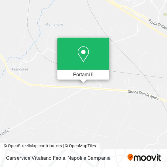 Mappa Carservice Vitaliano Feola