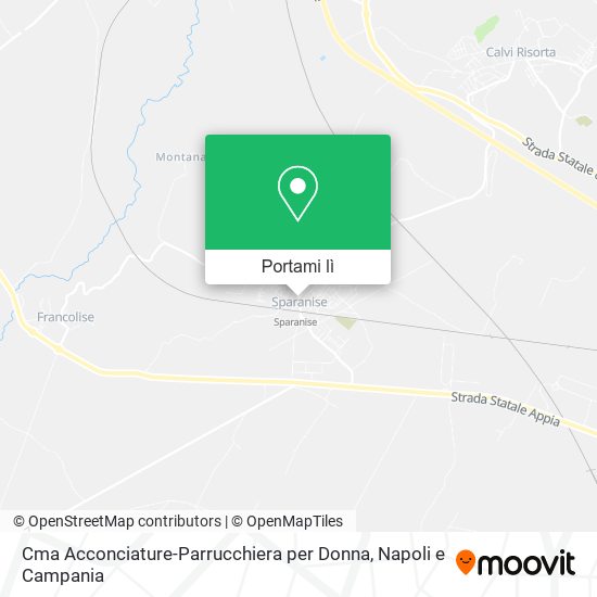 Mappa Cma Acconciature-Parrucchiera per Donna