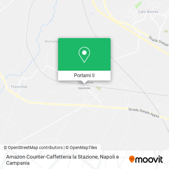 Mappa Amazon Counter-Caffetteria la Stazione