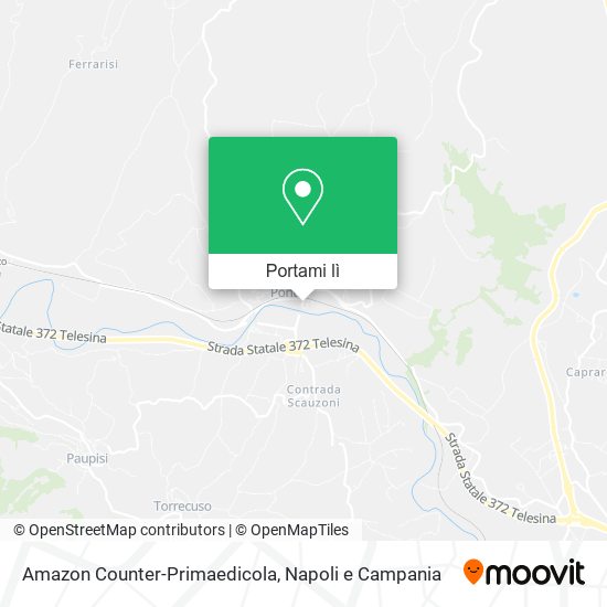 Mappa Amazon Counter-Primaedicola