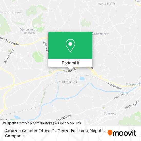 Mappa Amazon Counter-Ottica De Cenzo Feliciano