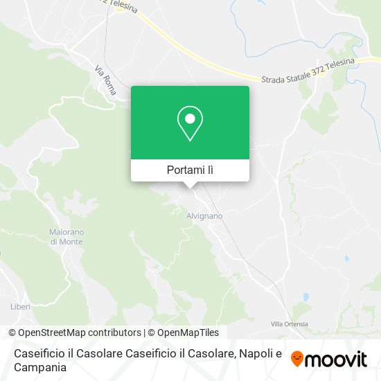 Mappa Caseificio il Casolare Caseificio il Casolare