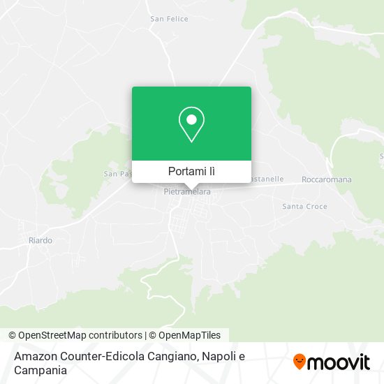 Mappa Amazon Counter-Edicola Cangiano