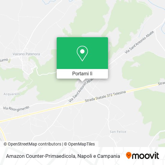 Mappa Amazon Counter-Primaedicola