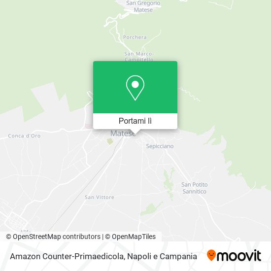 Mappa Amazon Counter-Primaedicola