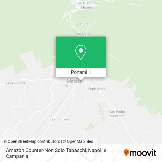 Mappa Amazon Counter-Non Solo Tabacchi