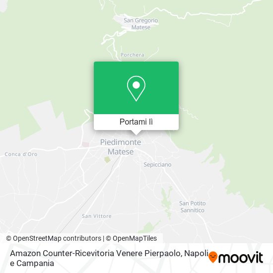 Mappa Amazon Counter-Ricevitoria Venere Pierpaolo