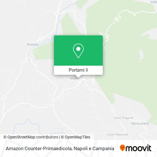 Mappa Amazon Counter-Primaedicola