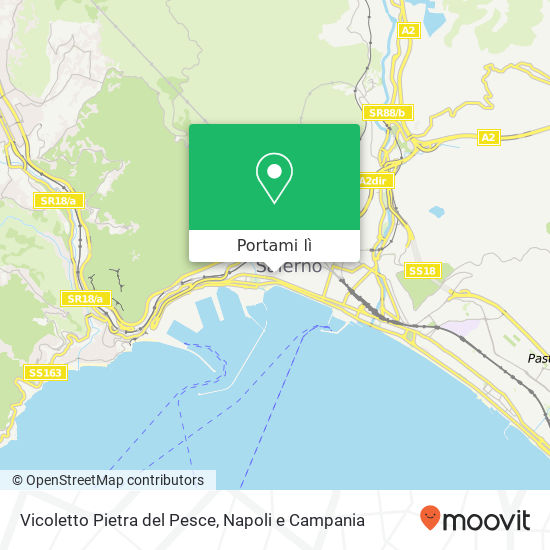 Mappa Vicoletto Pietra del Pesce