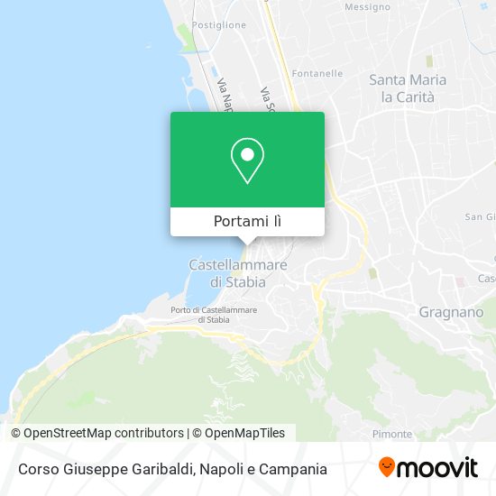 Mappa Corso Giuseppe Garibaldi