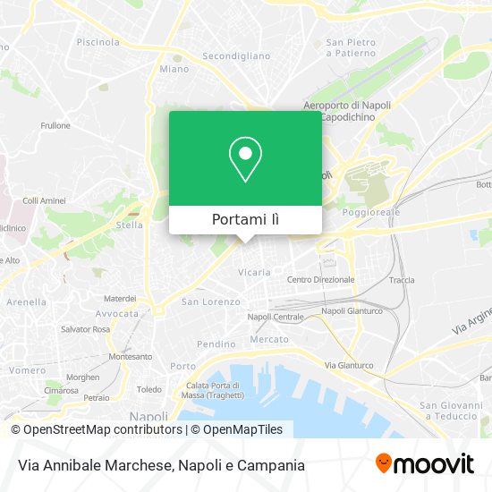 Mappa Via Annibale Marchese