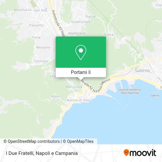 Mappa I Due Fratelli