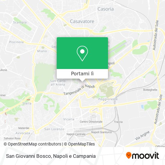 Mappa San Giovanni Bosco