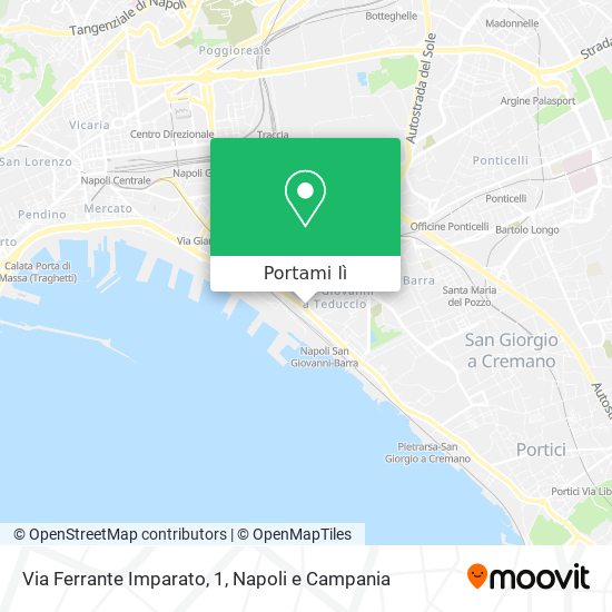 Mappa Via Ferrante Imparato, 1