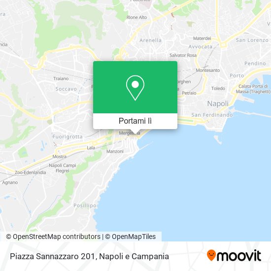 Mappa Piazza Sannazzaro  201