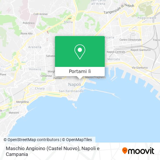 Mappa Maschio Angioino (Castel Nuovo)