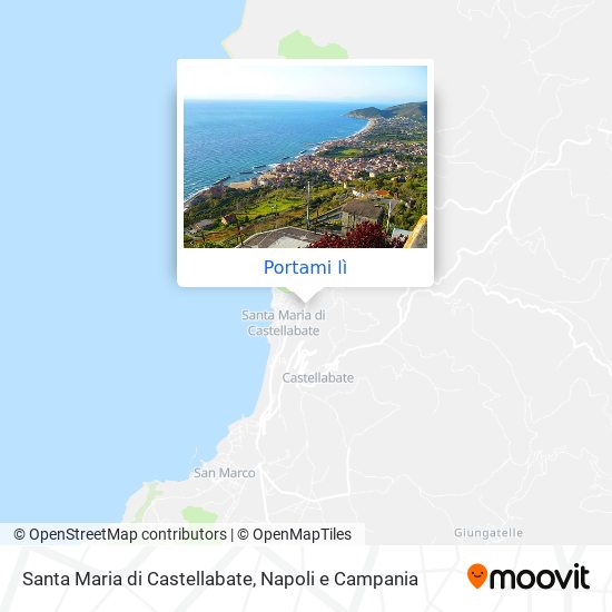 Mappa Santa Maria di Castellabate