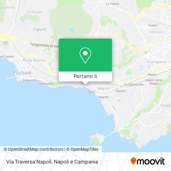 Mappa Via Traversa Napoli