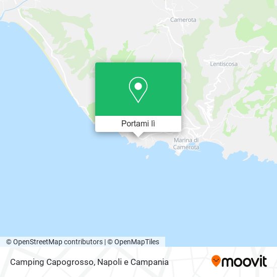 Mappa Camping Capogrosso