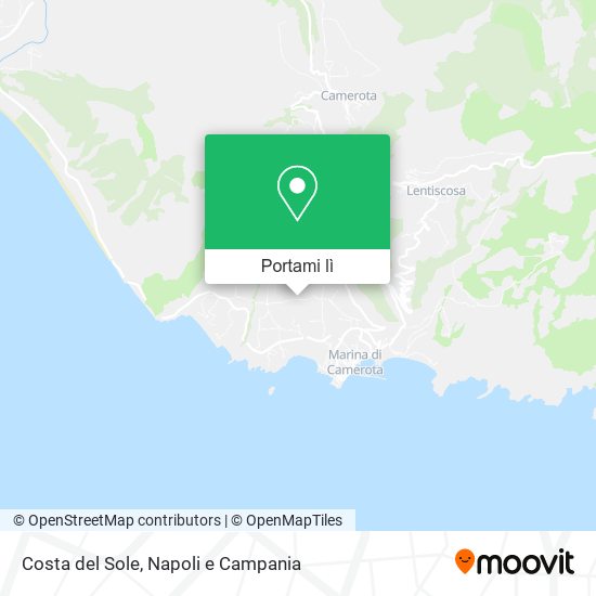 Mappa Costa del Sole