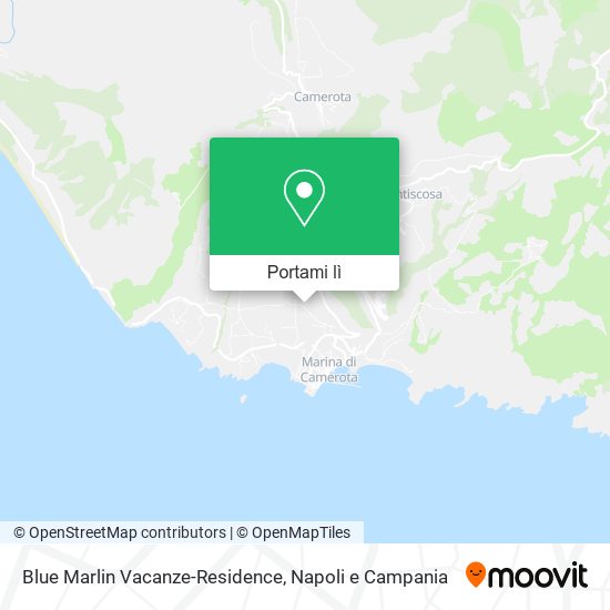 Mappa Blue Marlin Vacanze-Residence