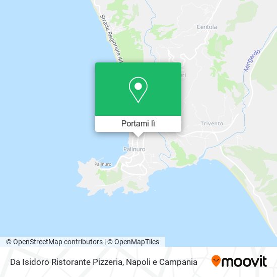 Mappa Da Isidoro Ristorante Pizzeria