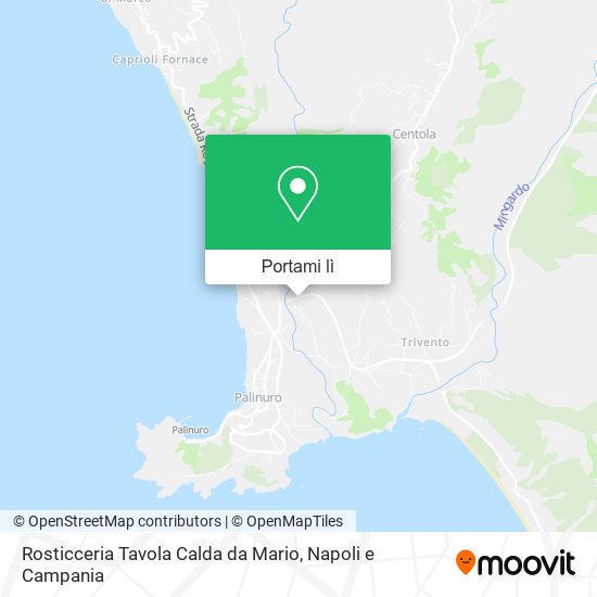 Mappa Rosticceria Tavola Calda da Mario
