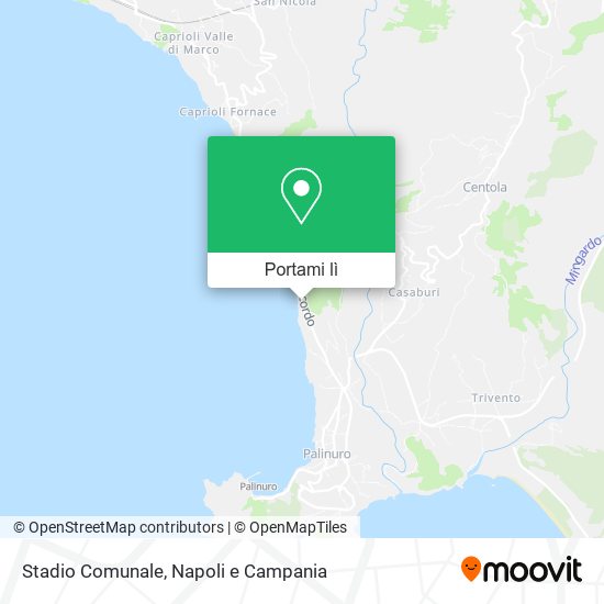 Mappa Stadio Comunale