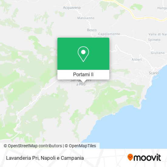 Mappa Lavanderia Pri