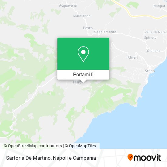 Mappa Sartoria De Martino