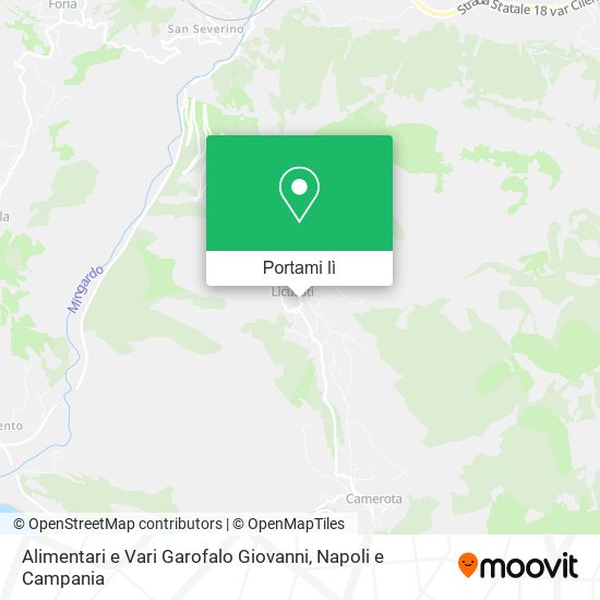 Mappa Alimentari e Vari Garofalo Giovanni