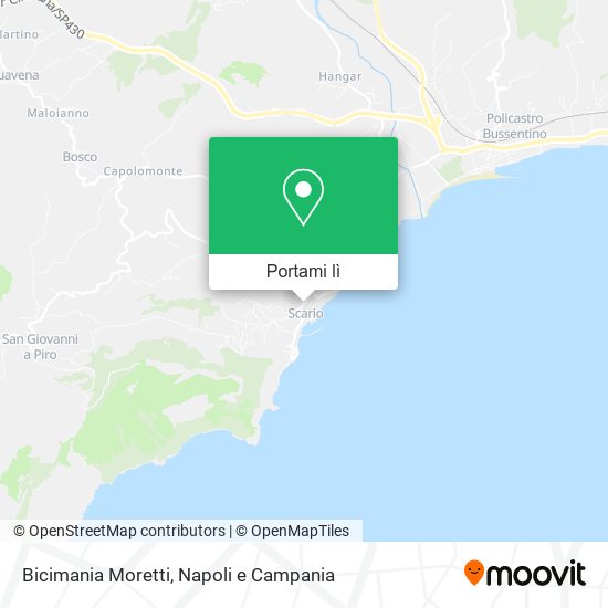 Mappa Bicimania Moretti