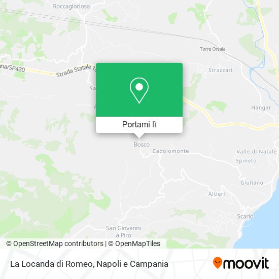 Mappa La Locanda di Romeo