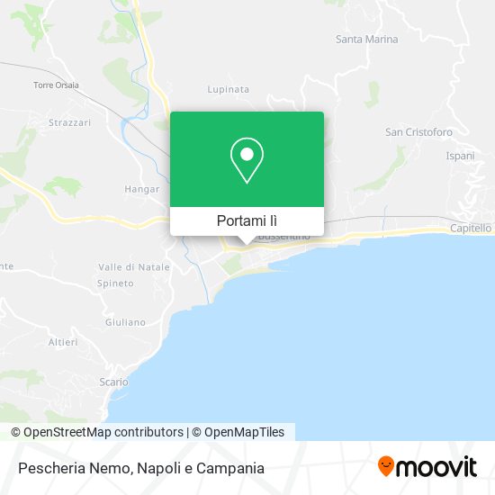 Mappa Pescheria Nemo