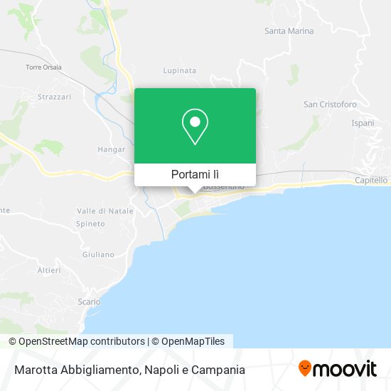 Mappa Marotta Abbigliamento