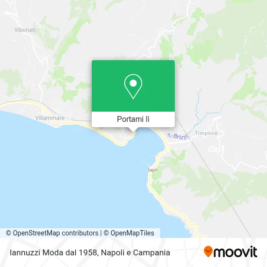 Mappa Iannuzzi Moda dal 1958