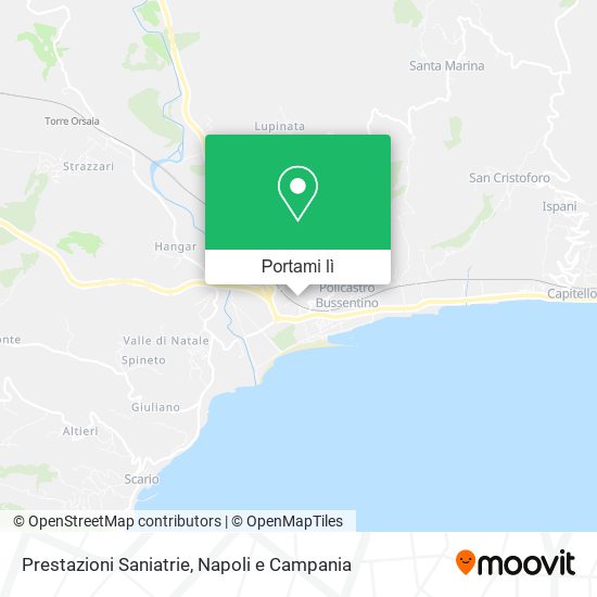 Mappa Prestazioni Saniatrie