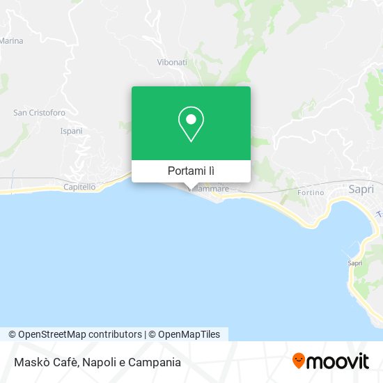 Mappa Maskò Cafè