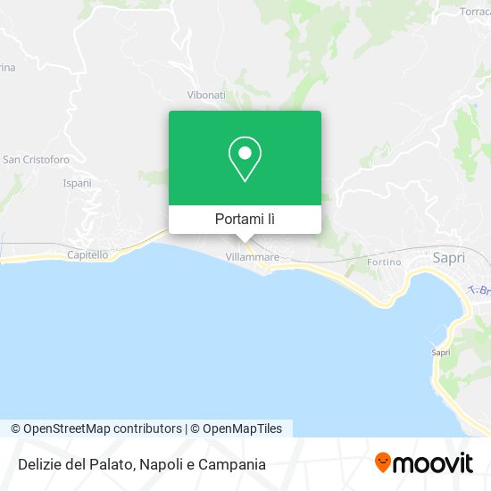 Mappa Delizie del Palato