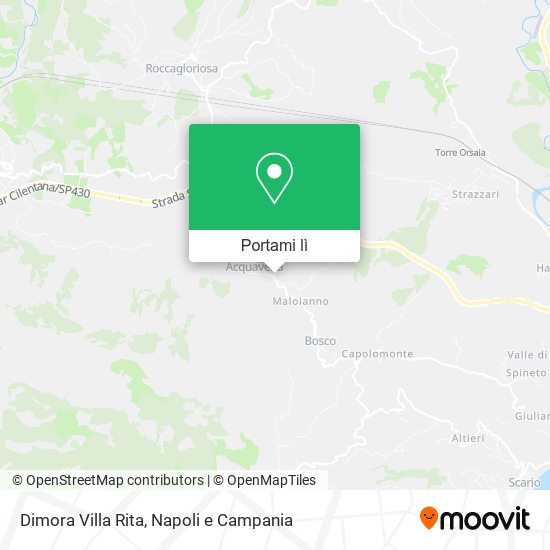 Mappa Dimora Villa Rita