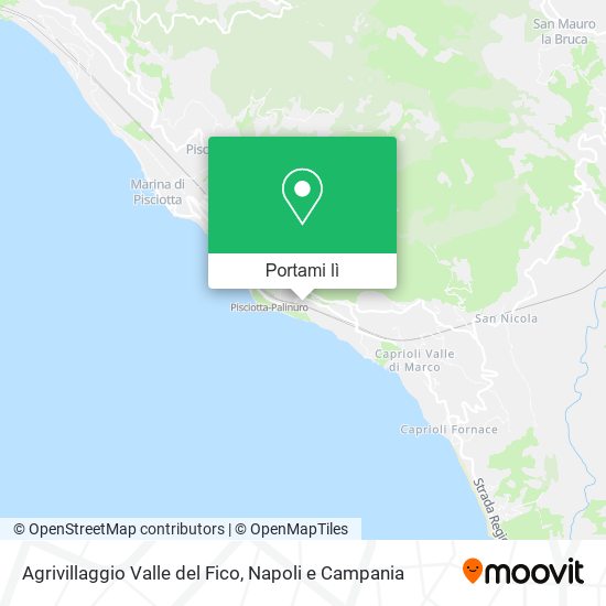 Mappa Agrivillaggio Valle del Fico